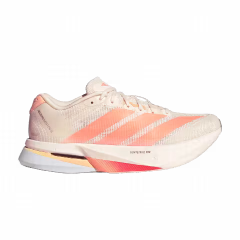 adidas Wmns Adizero Boston 13 'Off White Beam Orange Acid Orange'