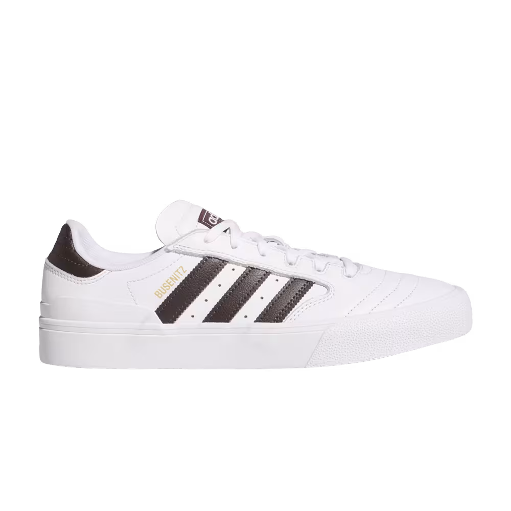 adidas Busenitz Vulc 2 Cloud White Aurora Coffee Gold Metallic