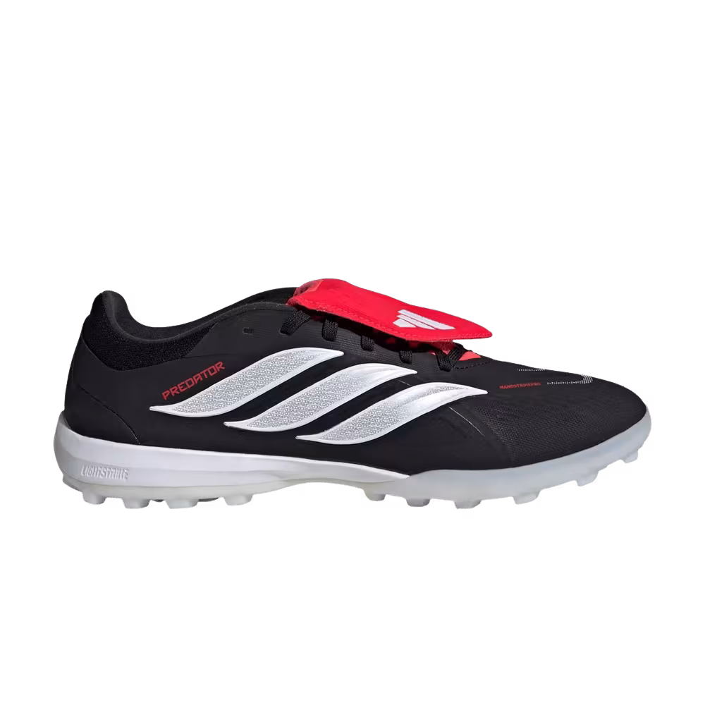adidas Predator Pro TF Core Black Cloud White Lucid Red