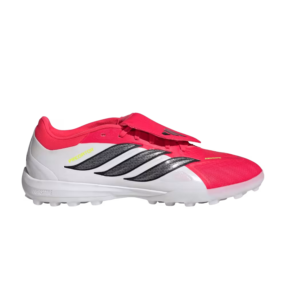 adidas Predator Pro Fold Over Tongue Turf Lucid Red Core Black Cloud White