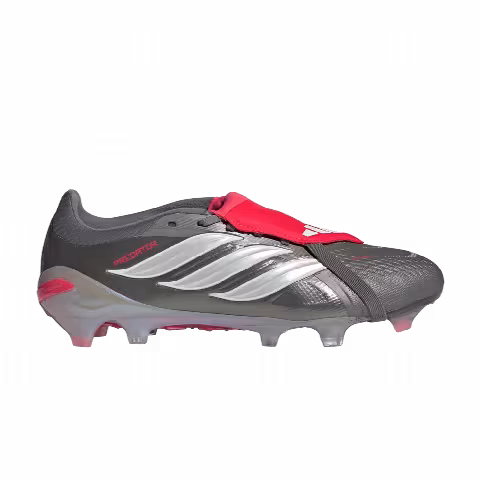 adidas Predator Pro Fold Over Tongue FG 'Iron Metallic Zero Metalic Lucid Red'