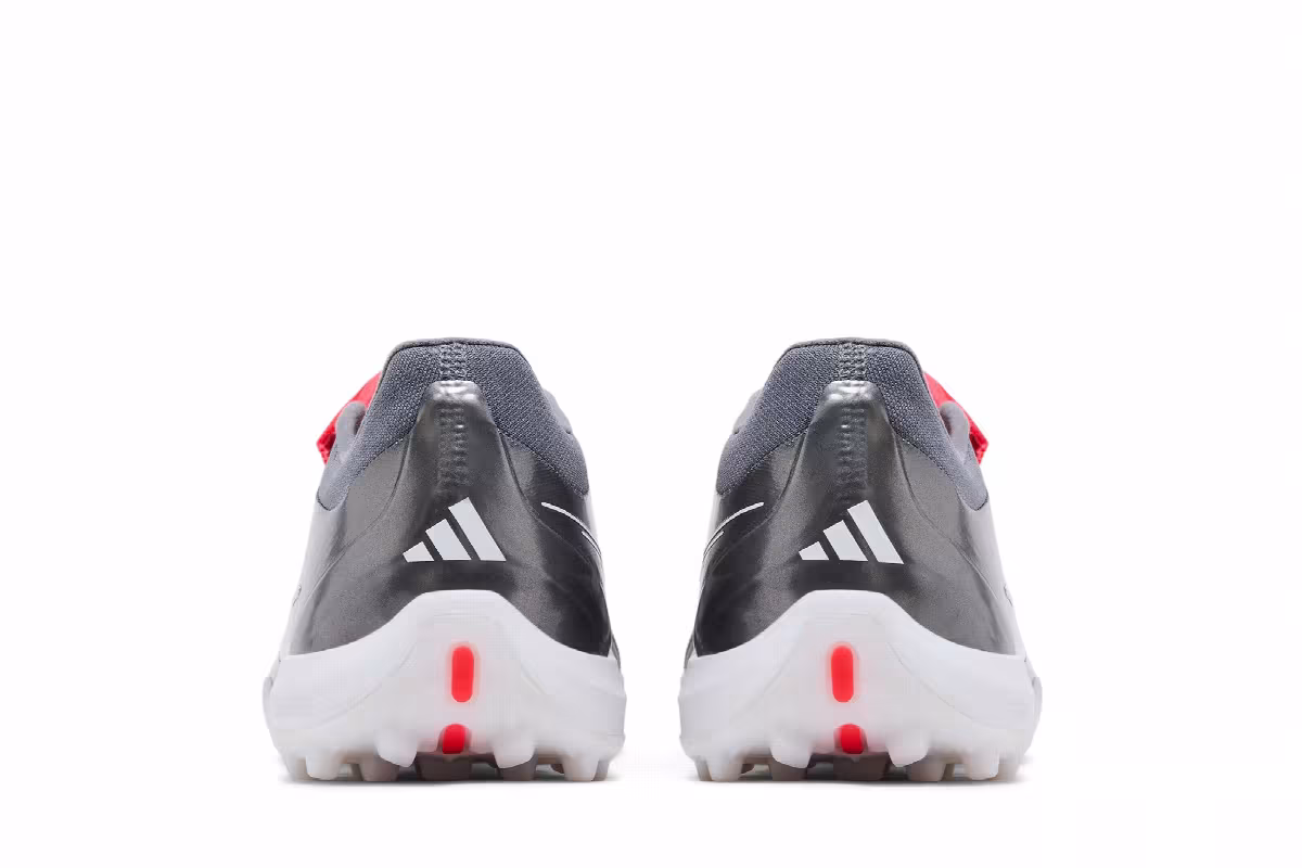 adidas Predator Pro Fold Over Tongue Turf Iron Metallic Zero Metalic Lucid Red, view 7