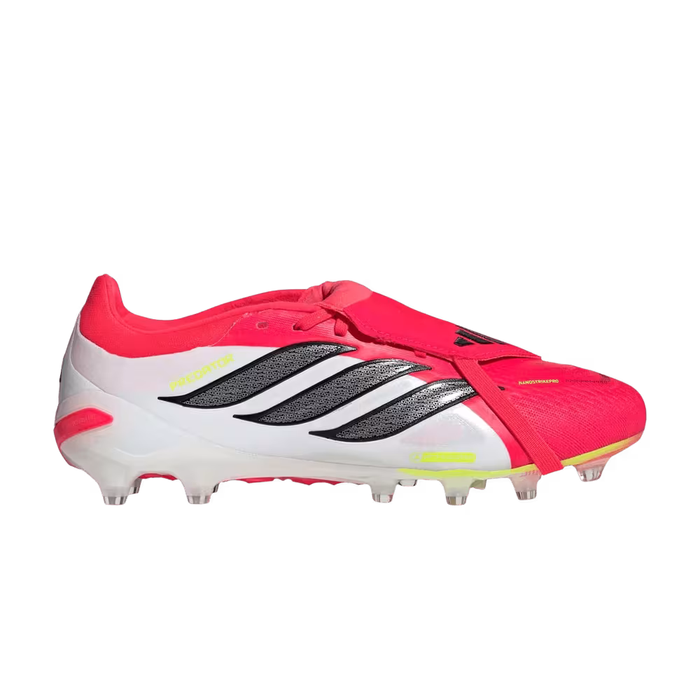 adidas Predator Pro Fold Over Tongue AG Lucid Red Core Black Cloud White
