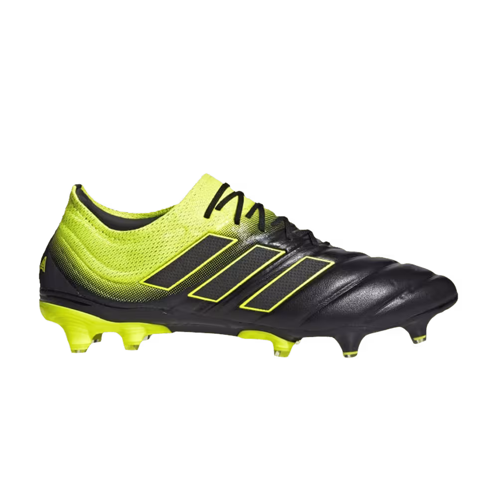 Adidas Copa 19.1 FG Black Solar Yellow