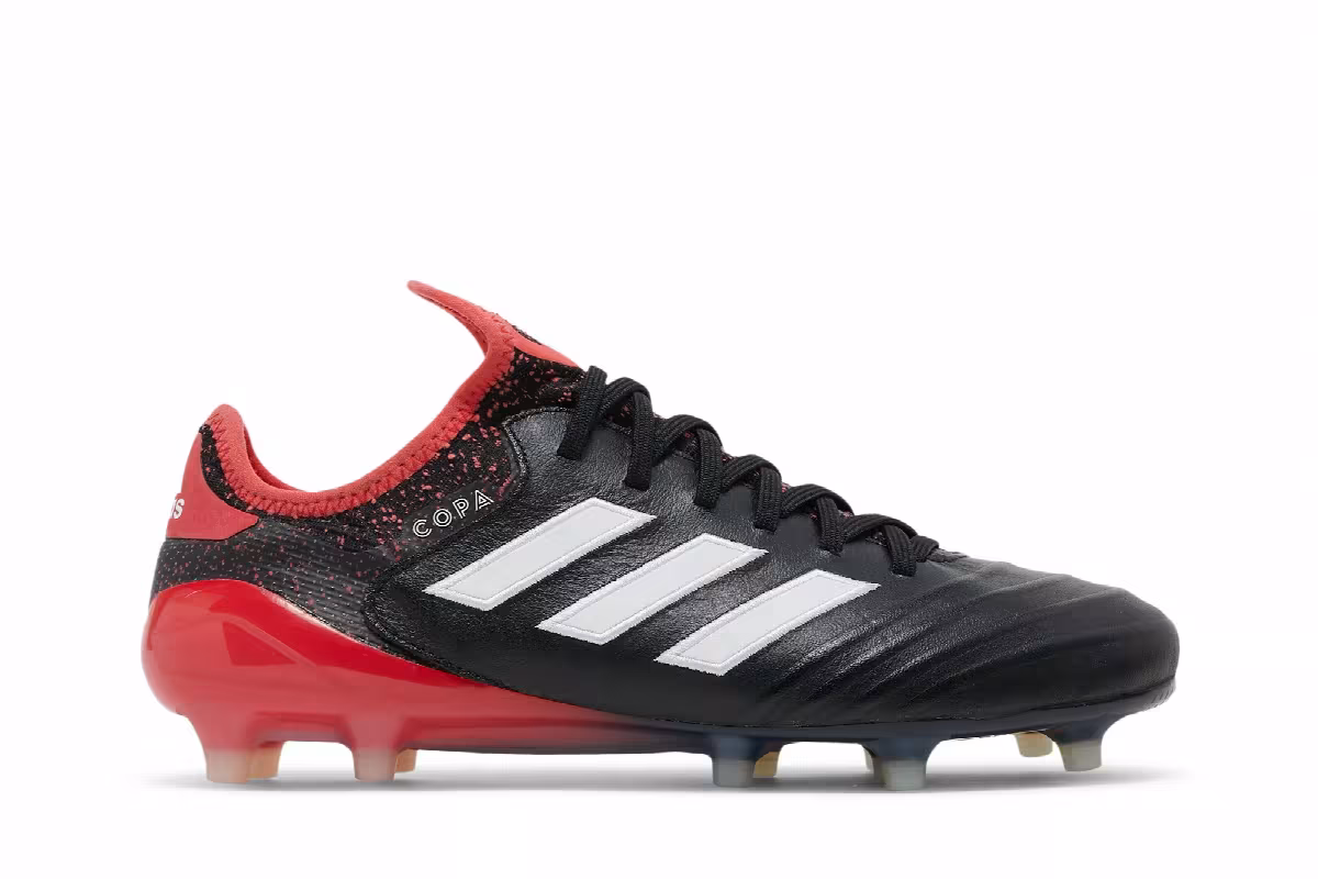 Adidas Copa 18.1 FG Black Real Coral, view 2