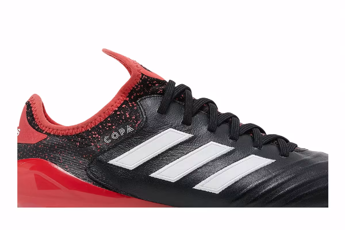 Adidas Copa 18.1 FG Black Real Coral, view 3