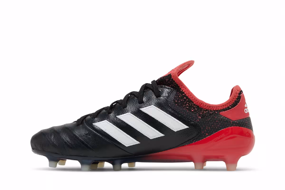 Adidas Copa 18.1 FG Black Real Coral, view 4