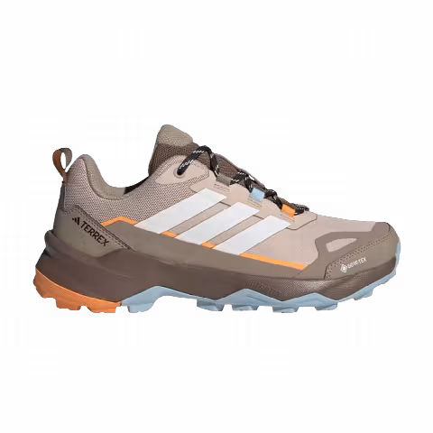 adidas Wmns Terrex Skychaser AX5 GORE-TEX 'Wonder Taupe Off White Glow Blue'