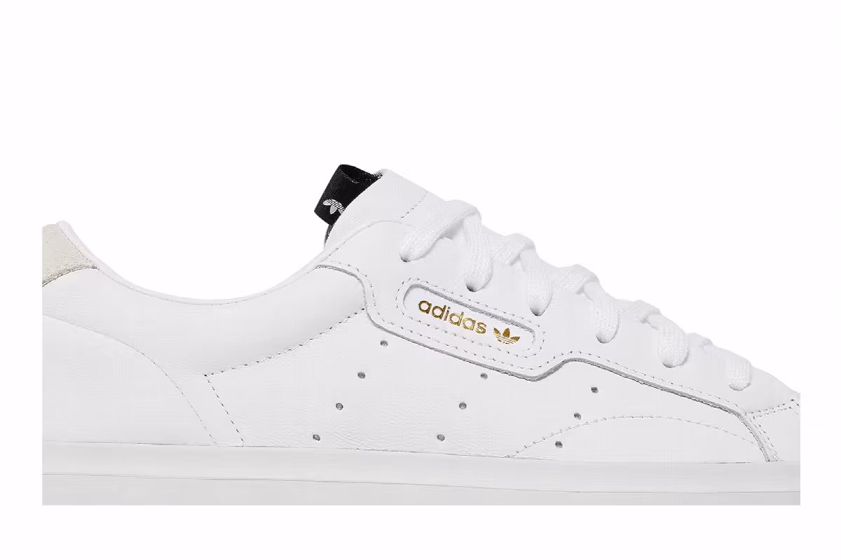 adidas Women's Sleek Super Footwear White, view 3