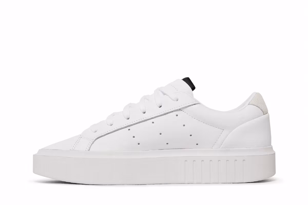 adidas Women's Sleek Super Footwear White, view 4