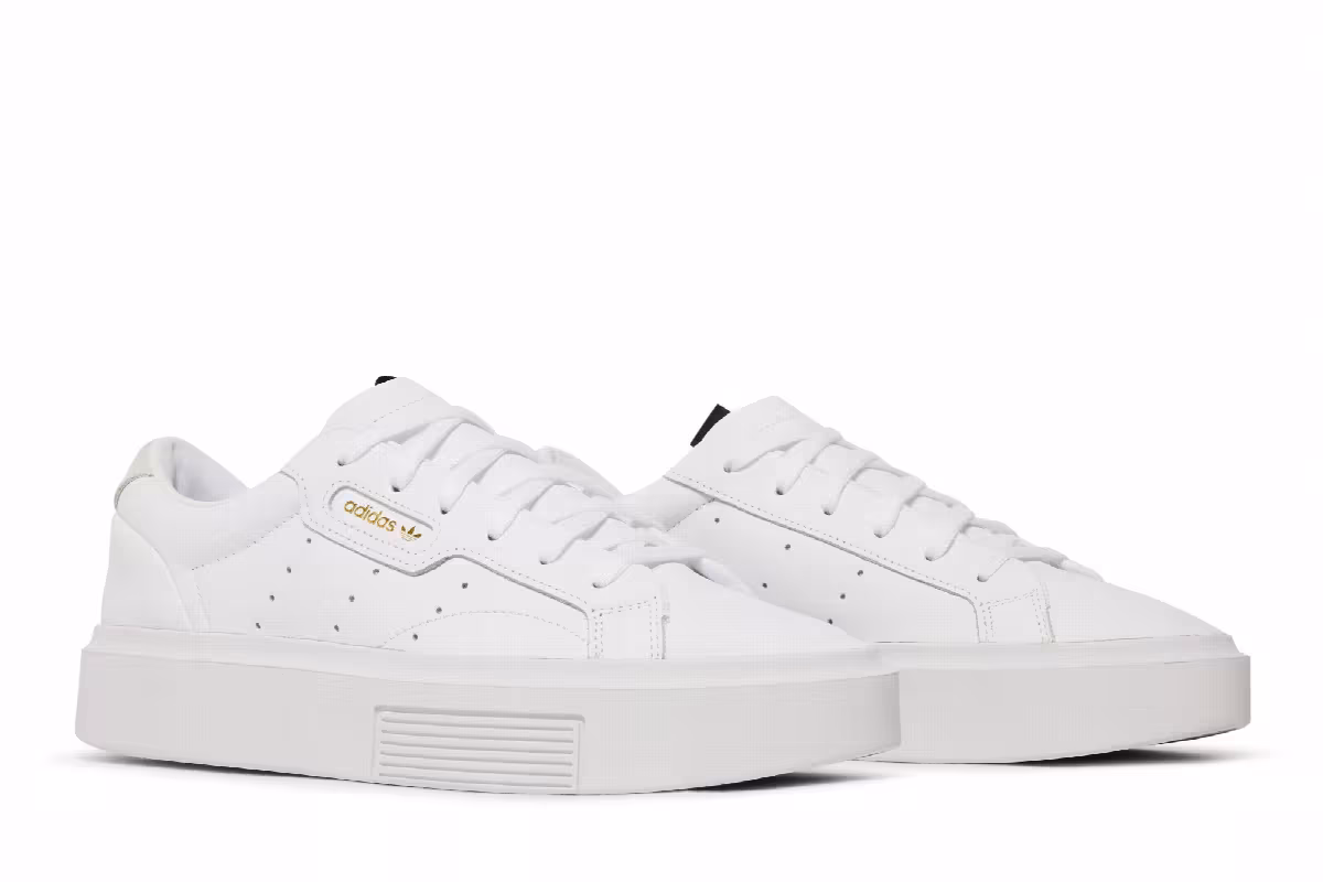 adidas Women's Sleek Super Footwear White, view 9