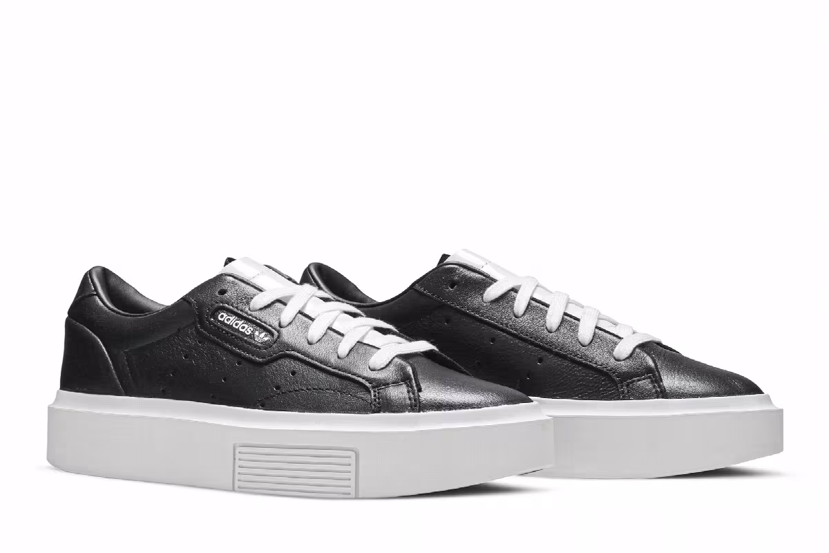Adidas Women's Sleek Super Core Black, view 9