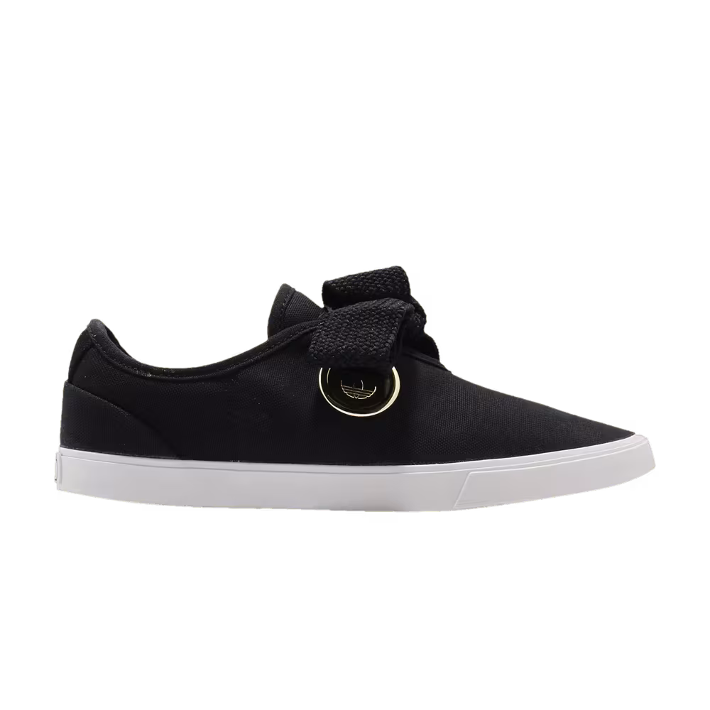Adidas Women's Sleek Low Black Gold Metallic