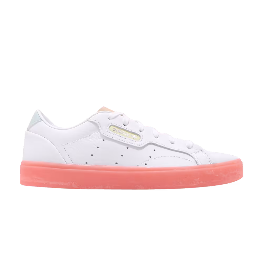 Adidas Women's Sleek White Glow Orange