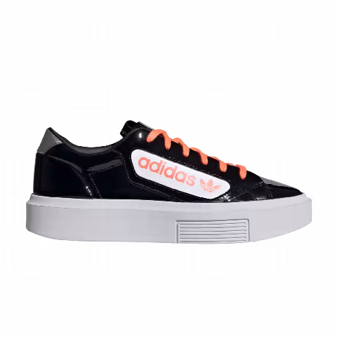 Adidas Wmns Sleek Super 'Black Signal Coral'