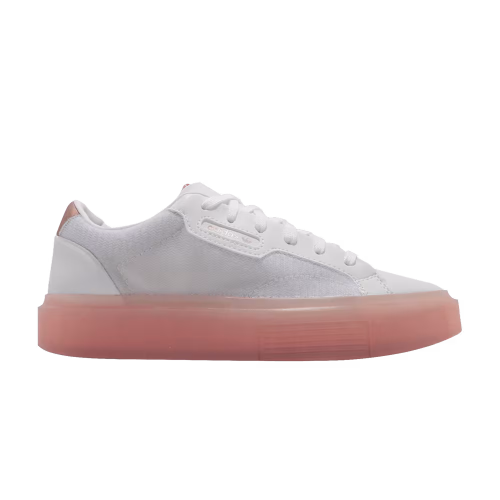 Adidas Women's Sleek Super White Glow Pink