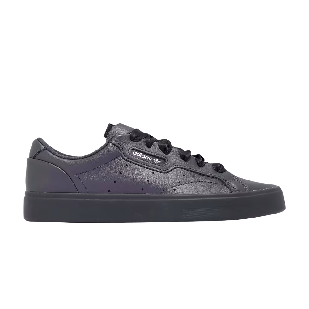 adidas Women's Sleek Carbon Silver Metallic