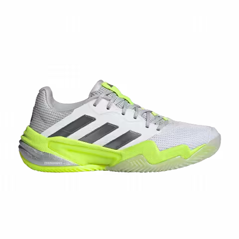 adidas Wmns Barricade 13 CL 'Cloud White Iron Metallic Lucid Lemon'