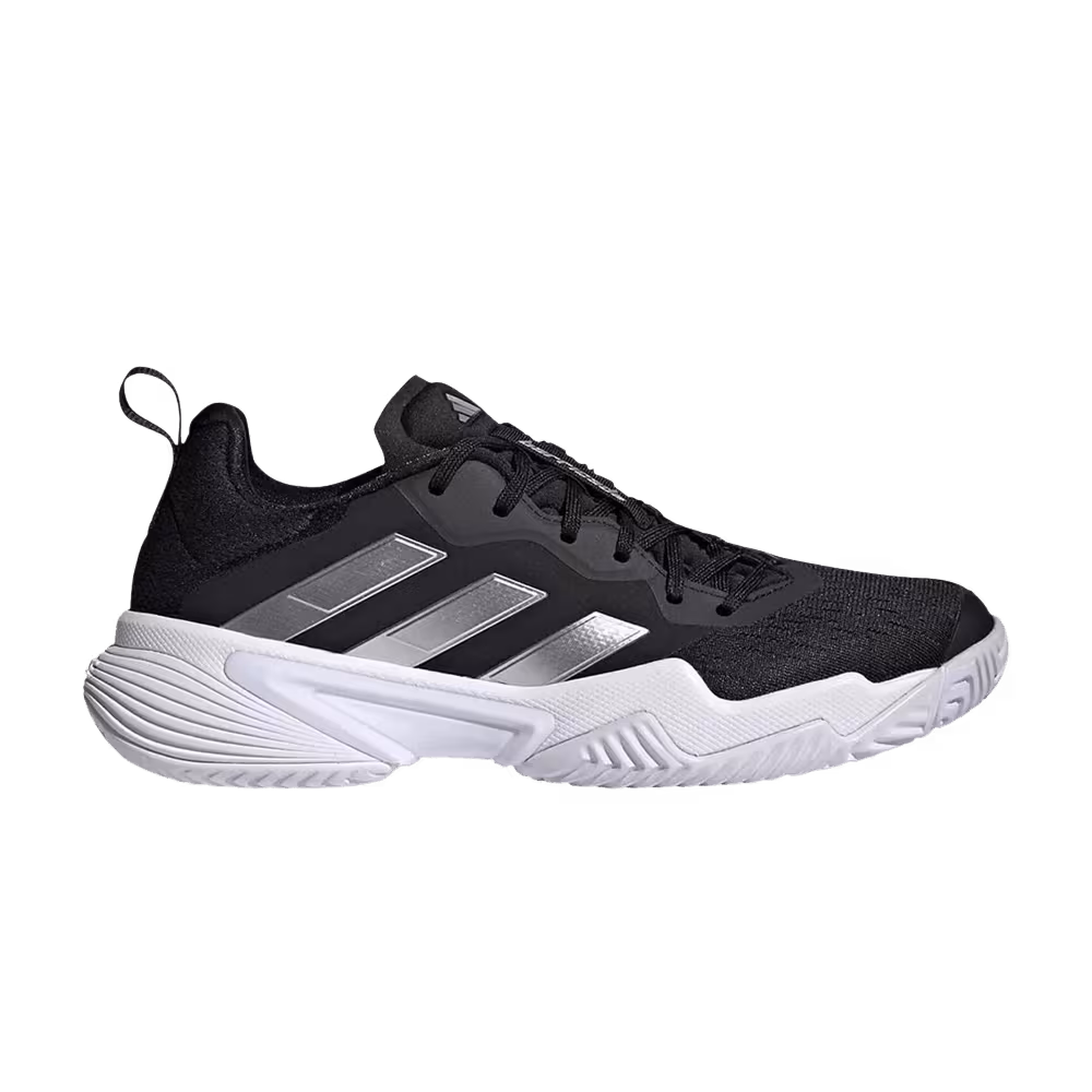 Adidas Women's Barricade Black Silver Metallic