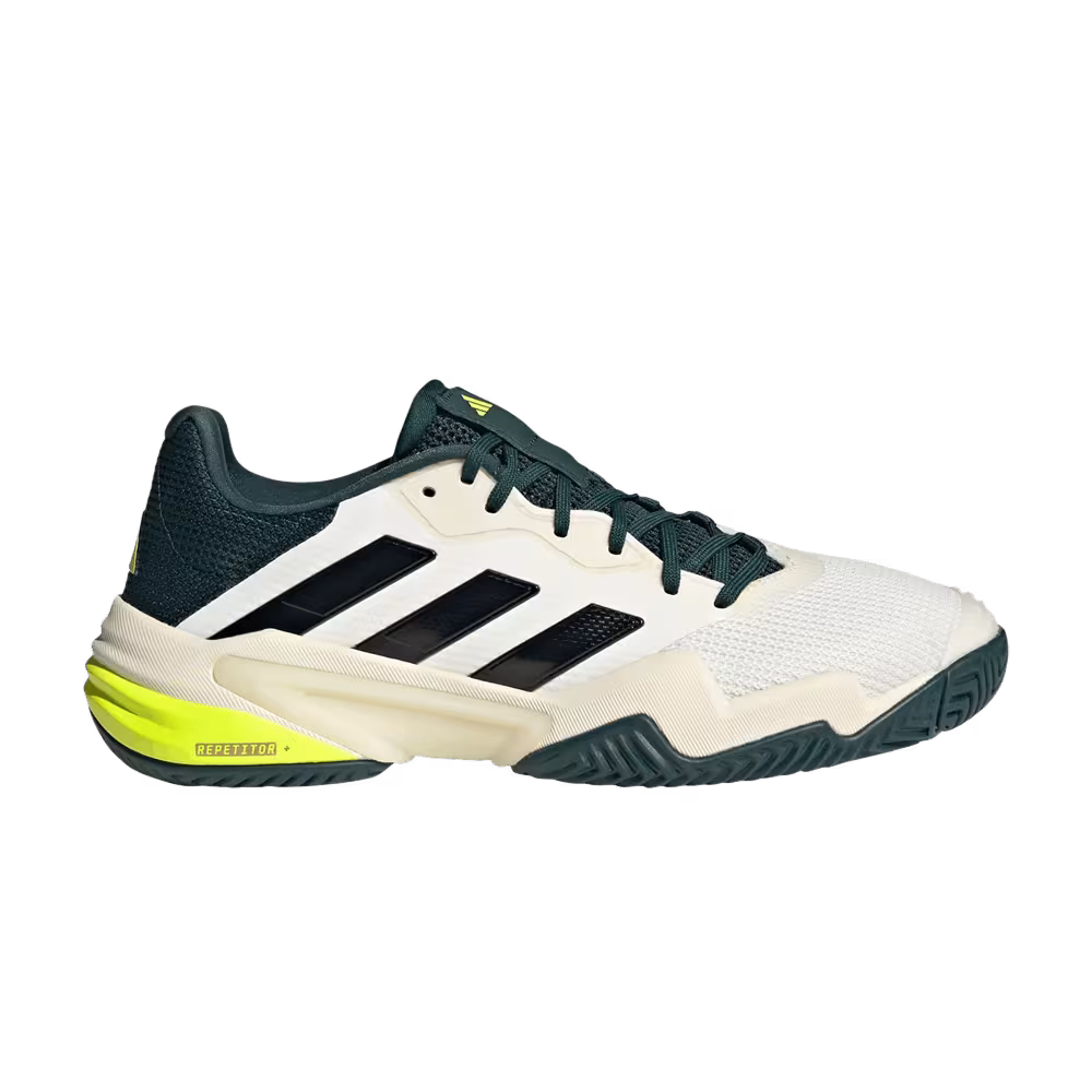 adidas Barricade 13 White Core Black Powder Teal