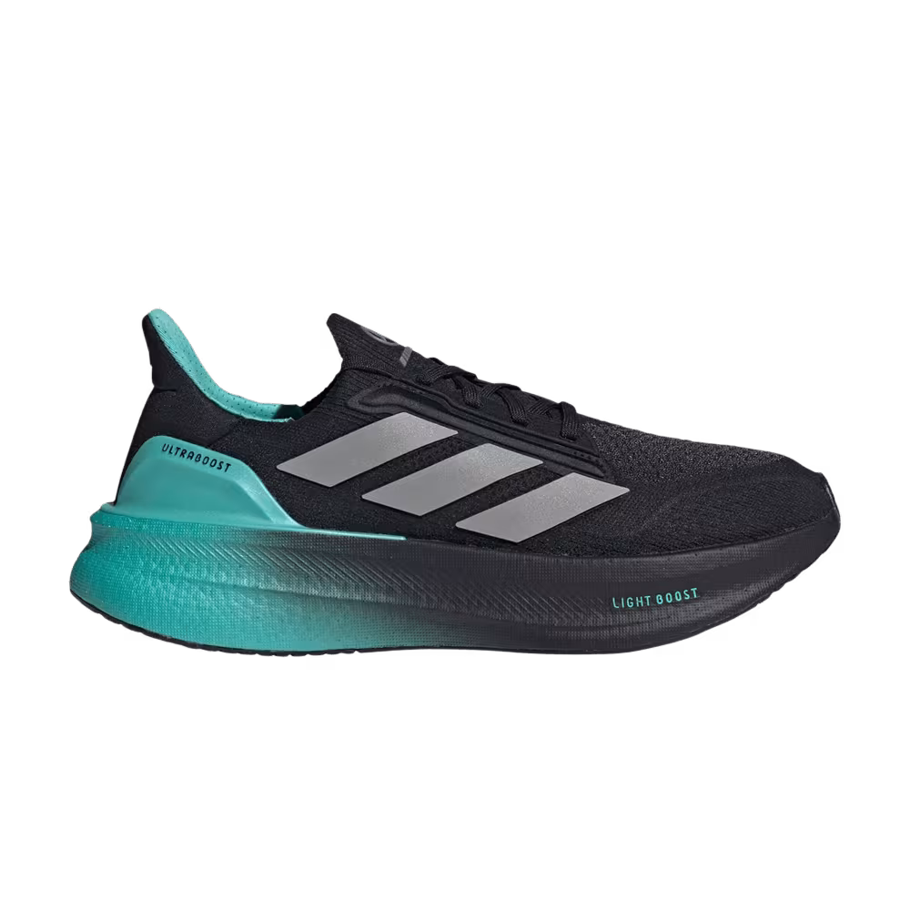 adidas Ultraboost 5X M Mer Core Black Silver Metallic Semi Mint Rush