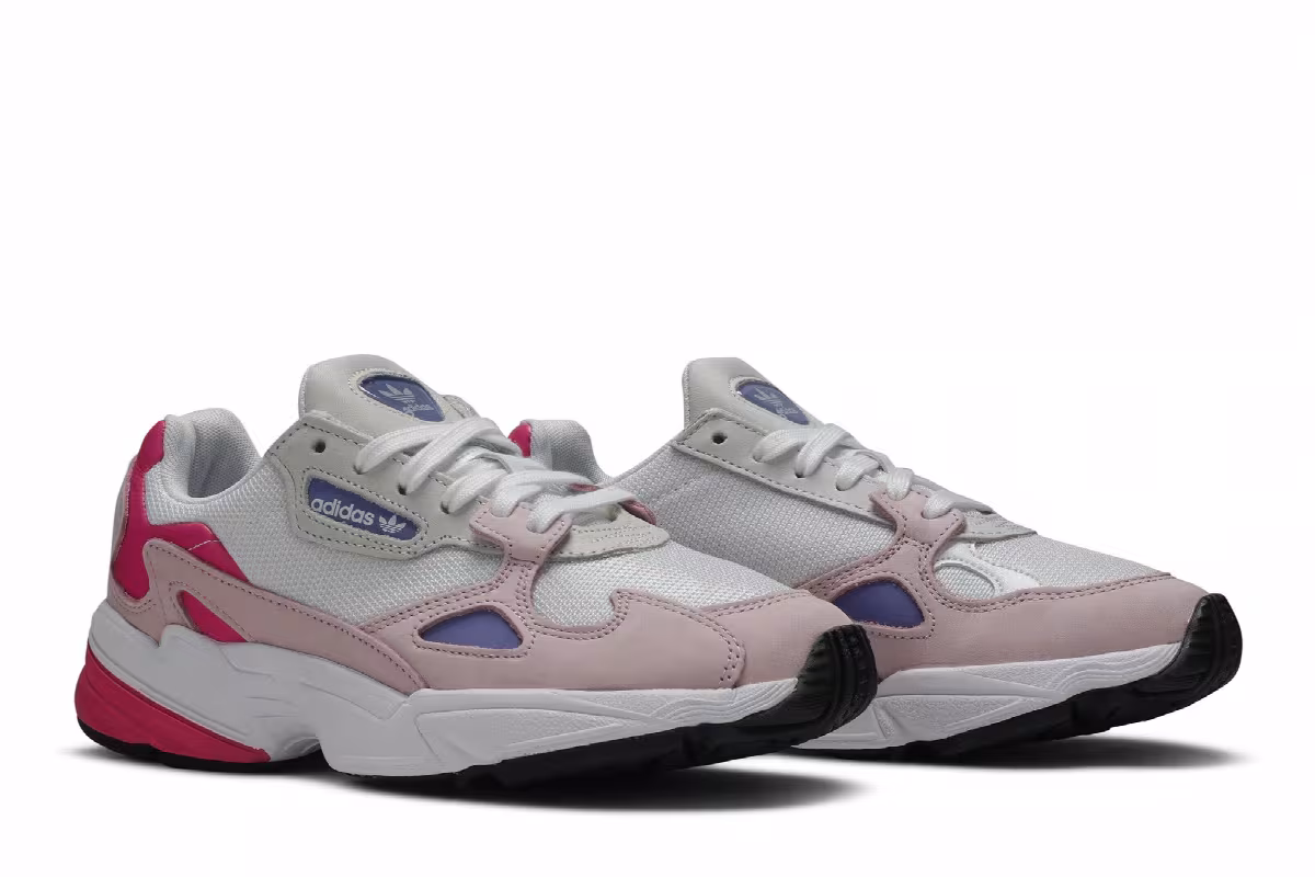 Adidas Women's Falcon Light Pink Joy Purple, view 9