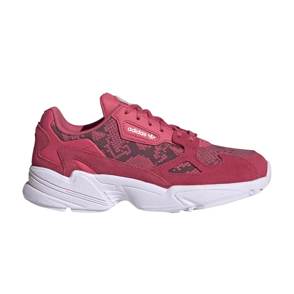 Adidas Women's Falcon Craft Pink Snakeskin