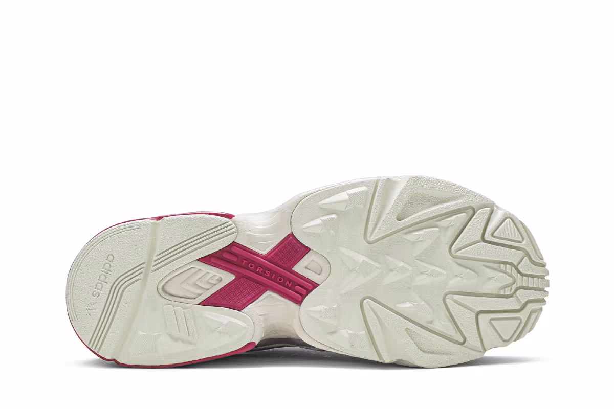 Adidas Women's Falcon Light Grey Real Magenta, view 5
