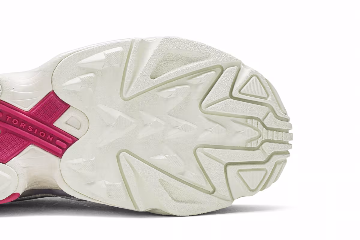 Adidas Women's Falcon Light Grey Real Magenta, view 6