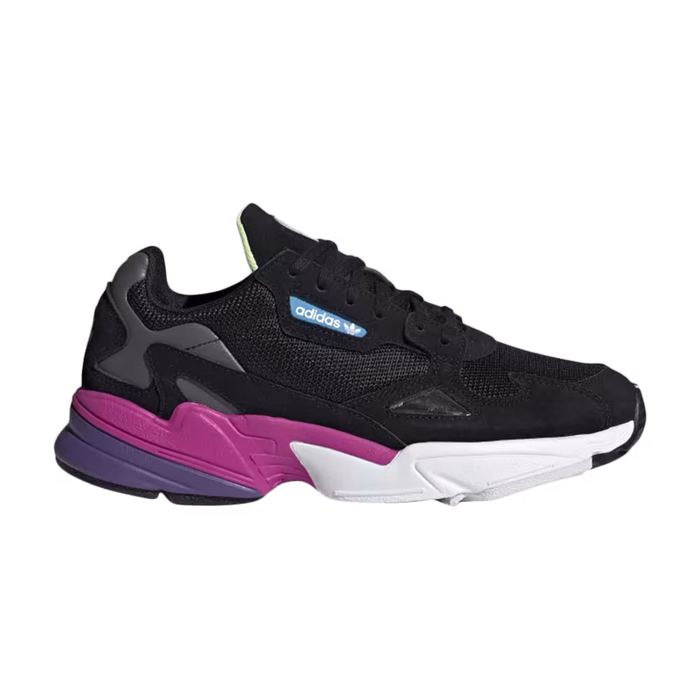 Adidas Women's Falcon Black Shock Pink