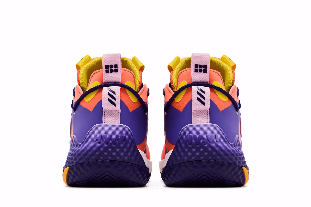 adidas Harden Vol. 6 Orange Purple, view 7