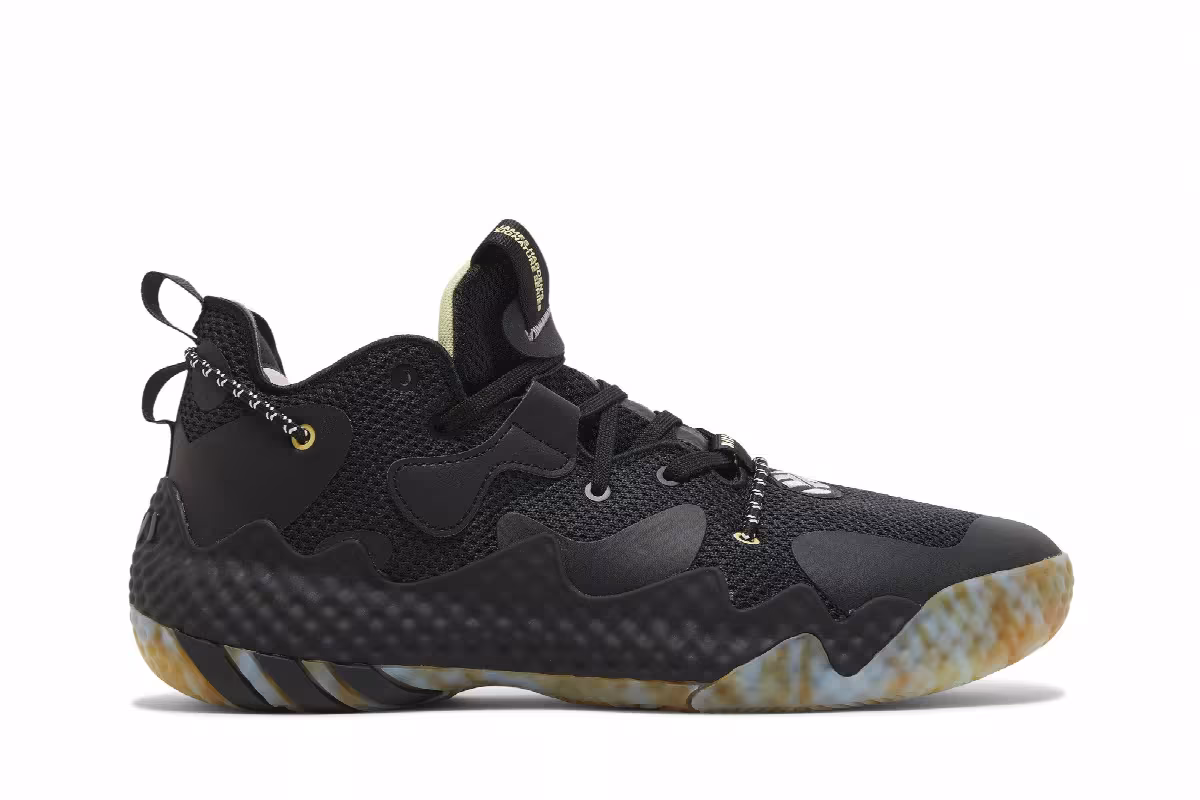 adidas Harden Vol. 6 Black Marbled, view 2