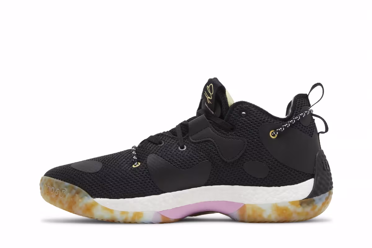 adidas Harden Vol. 6 Black Marbled, view 4