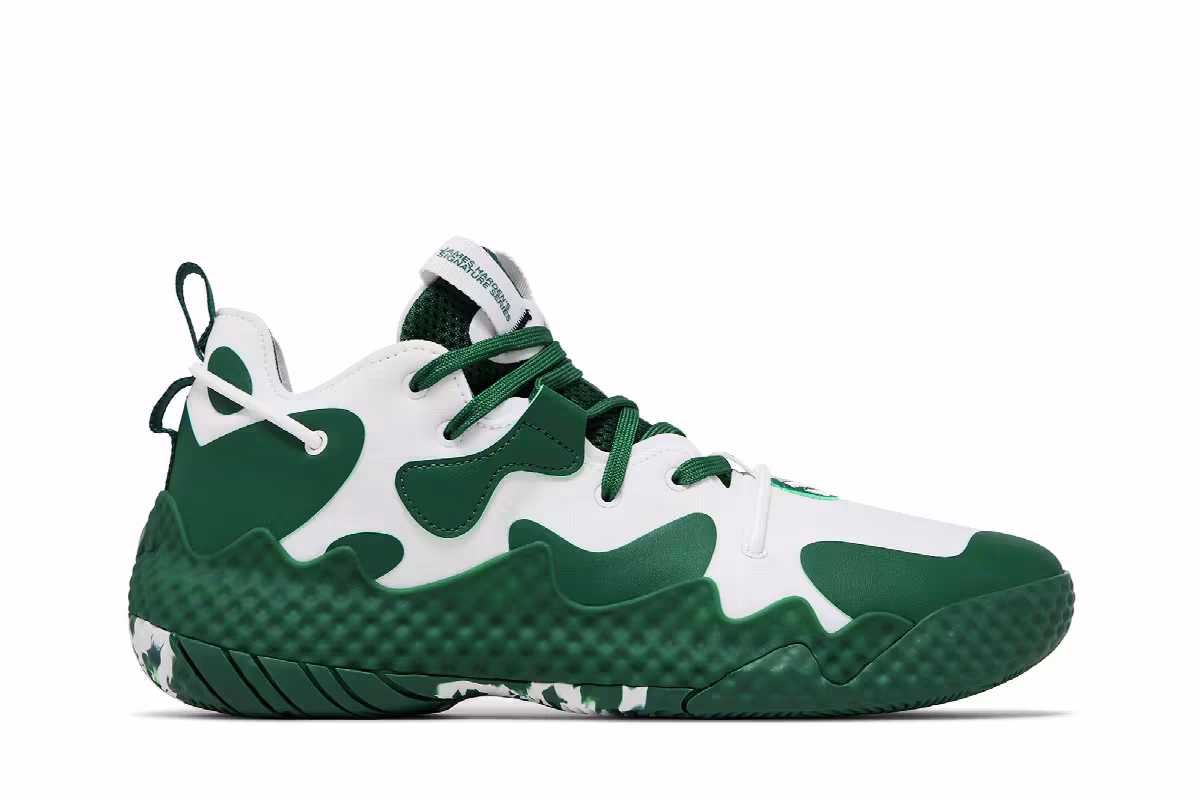 adidas Harden Vol. 6 White Green, view 2