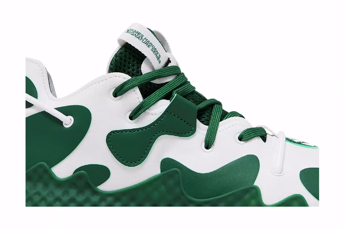 adidas Harden Vol. 6 White Green, view 3
