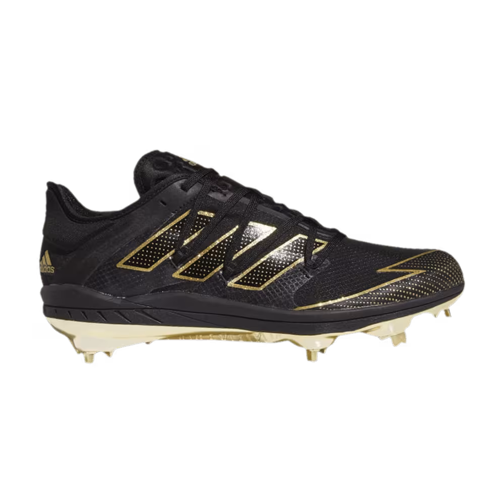 Adidas Adizero Afterburner 7 Black Gold Metallic