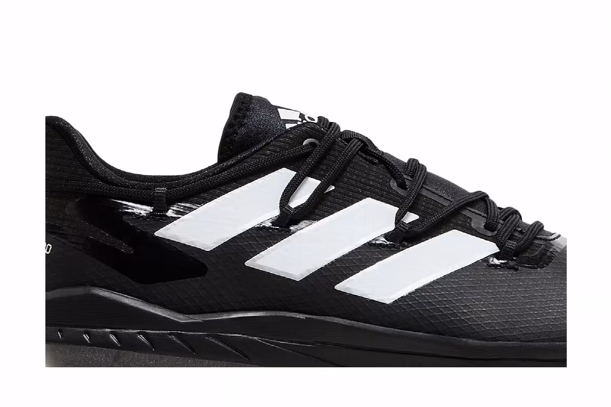 adidas Adizero Afterburner 8 Pro TPU Black White, view 3