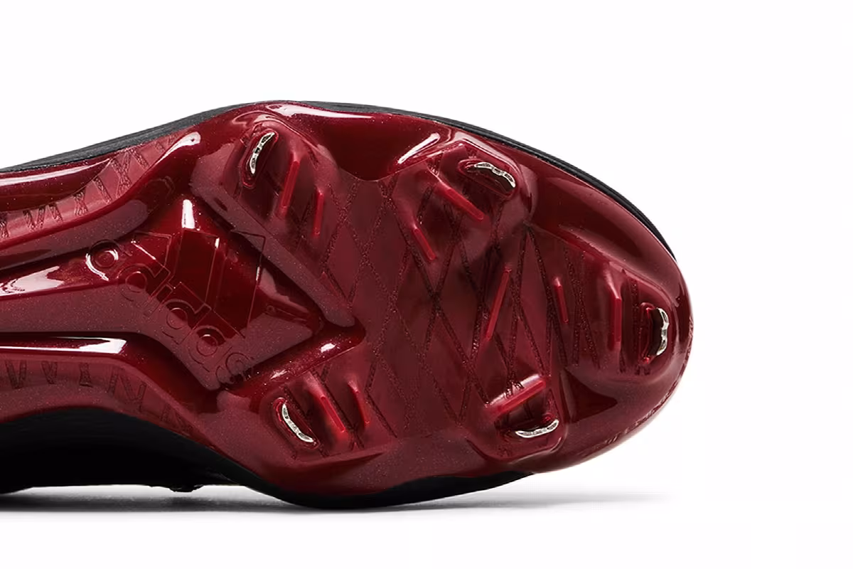 adidas Adizero Afterburner 8 Black Team Power Red, view 6