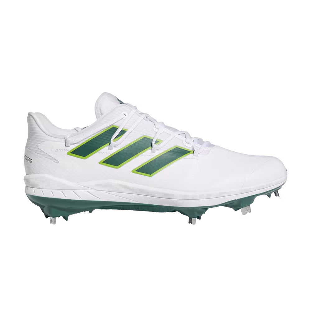 Adidas Adizero Afterburner 8 White Dark Green