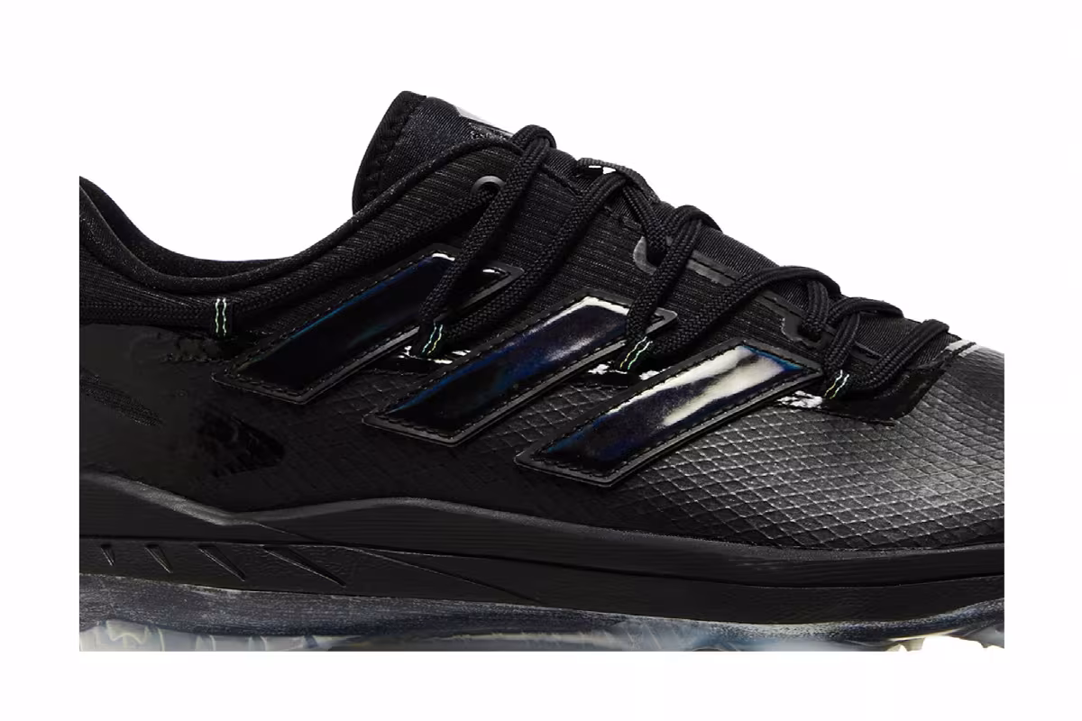 adidas Adizero Afterburner 8 Black Iridescent, view 3