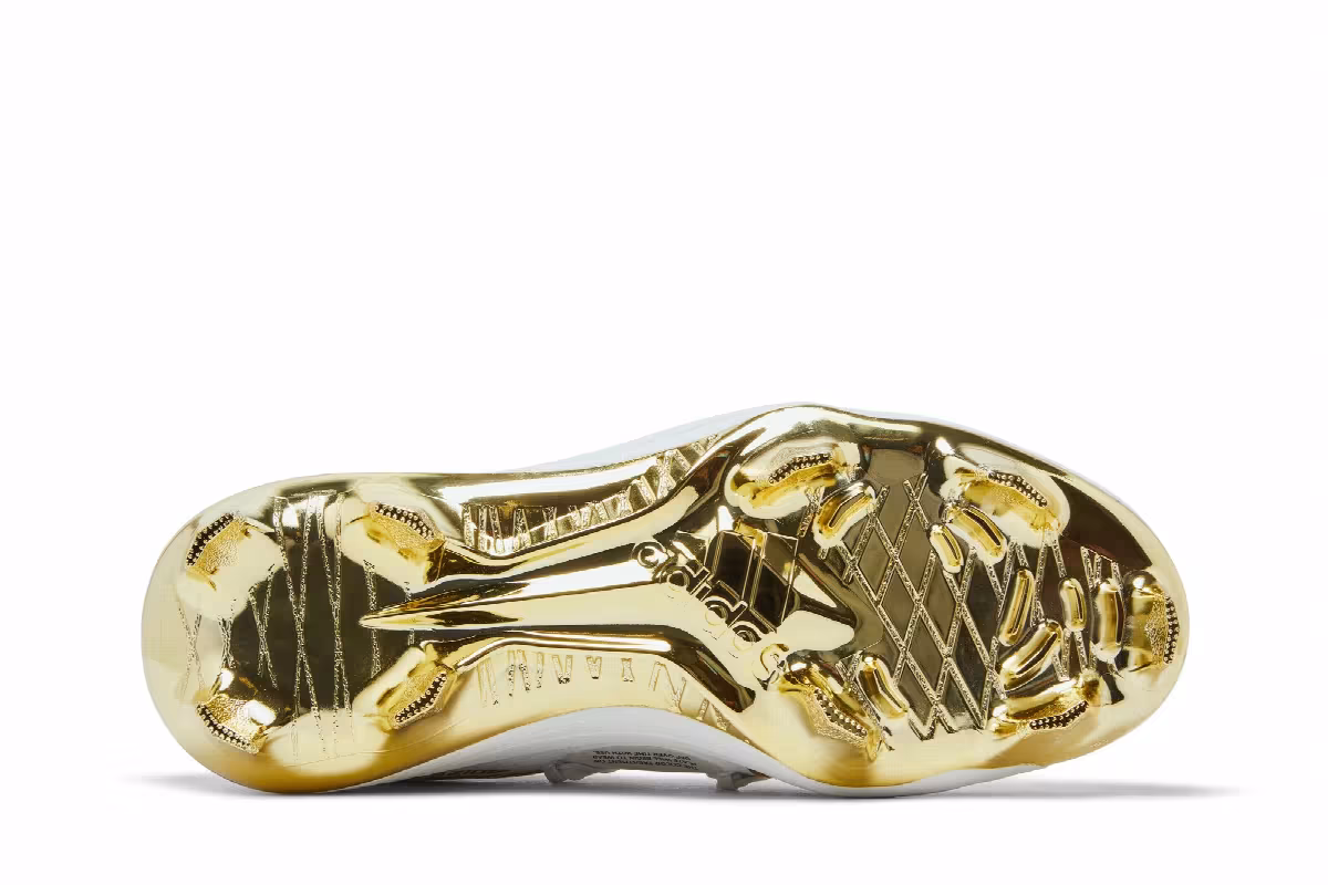 adidas Adizero Afterburner 7 TPU White Gold Metallic, view 5