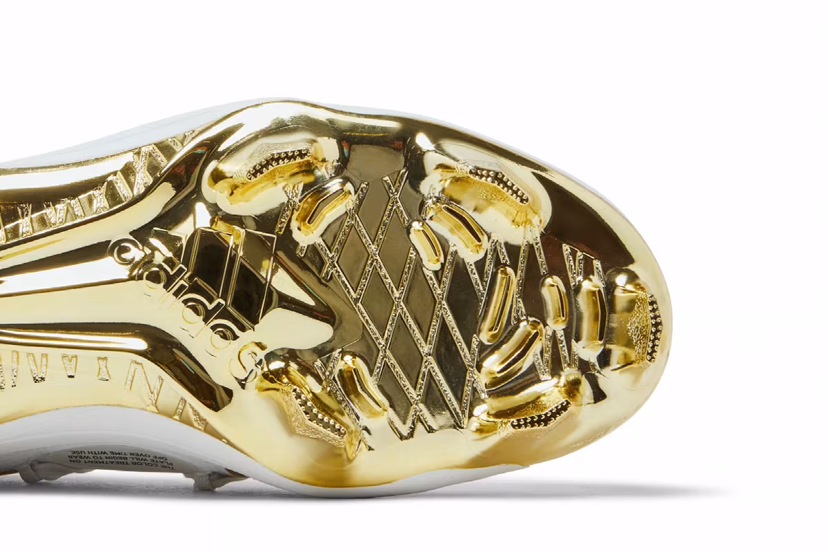 adidas Adizero Afterburner 7 TPU White Gold Metallic, view 6