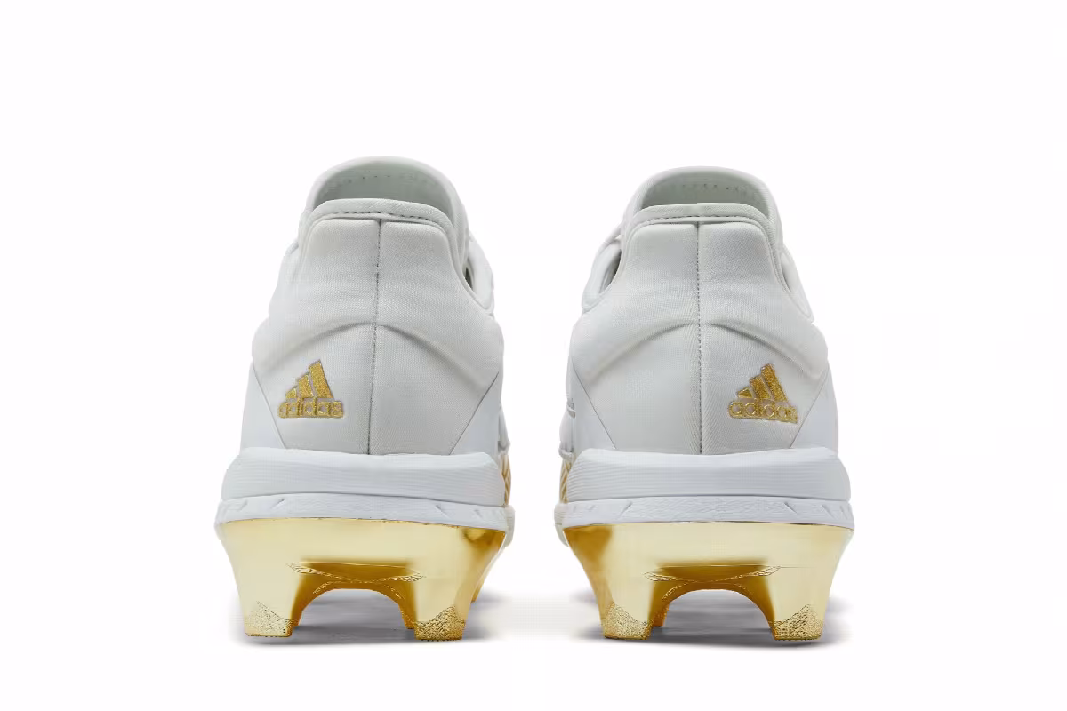 adidas Adizero Afterburner 7 TPU White Gold Metallic, view 7