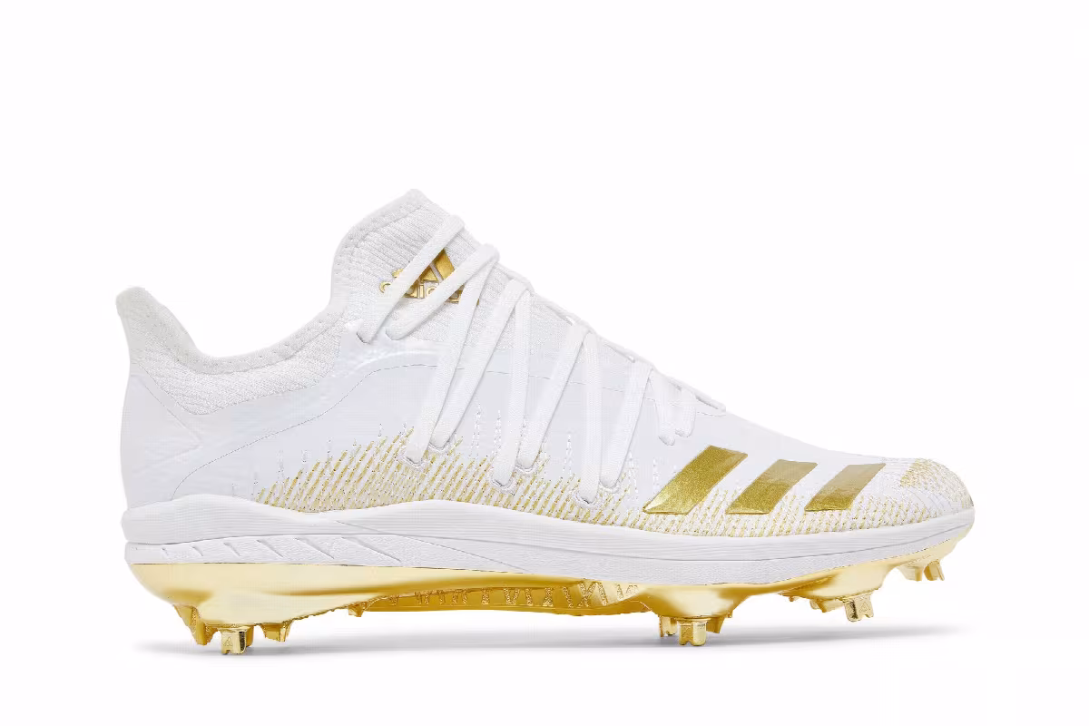Adidas Adizero Afterburner 6 Gold Metallic, view 2
