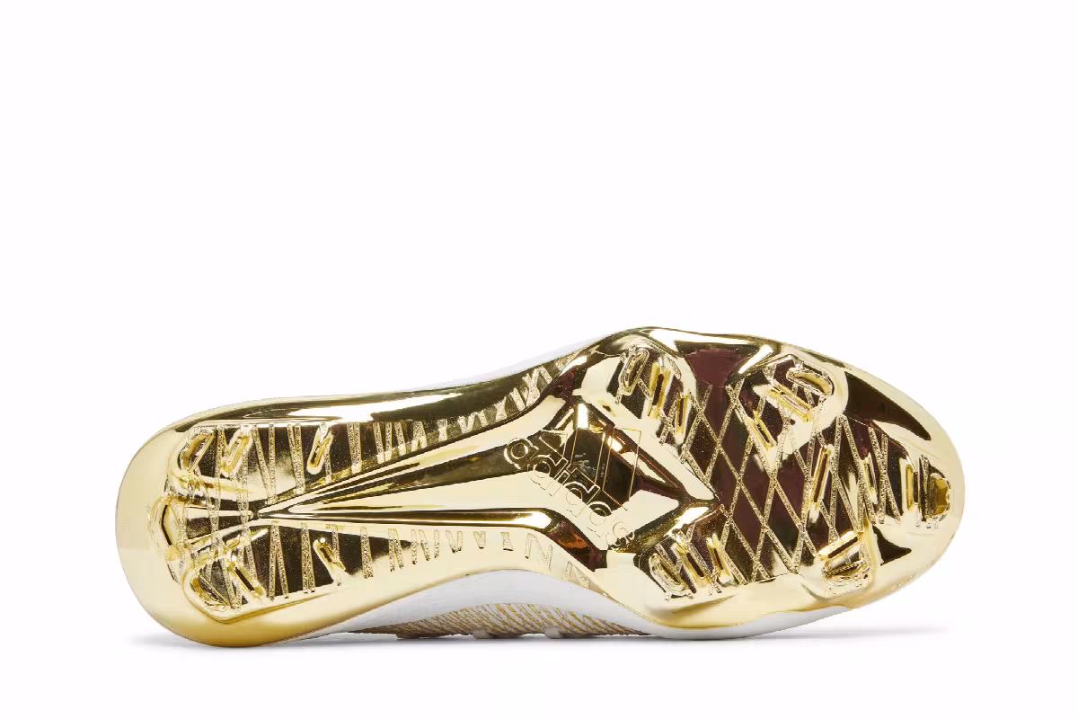 Adidas Adizero Afterburner 6 Gold Metallic, view 5