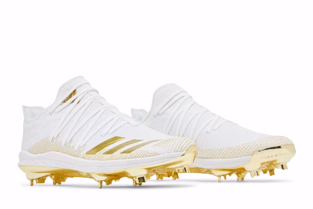 Adidas Adizero Afterburner 6 Gold Metallic, view 9