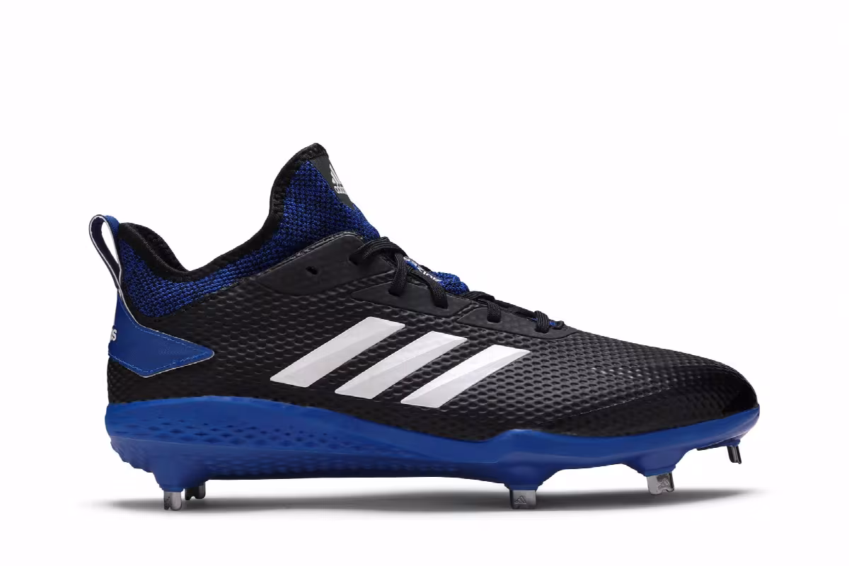 Adidas Adizero Afterburner 5 Black Collegiate Royal, view 2