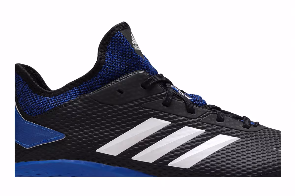 Adidas Adizero Afterburner 5 Black Collegiate Royal, view 3