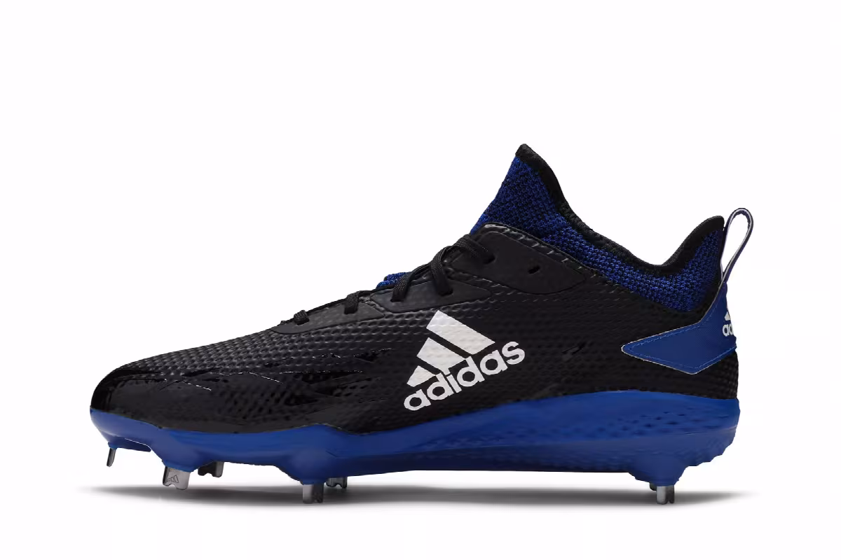 Adidas Adizero Afterburner 5 Black Collegiate Royal, view 4