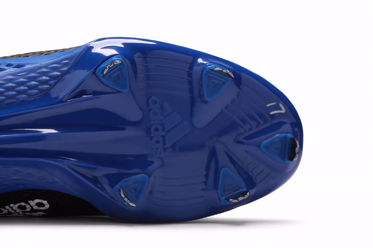 Adidas Adizero Afterburner 5 Black Collegiate Royal, view 6